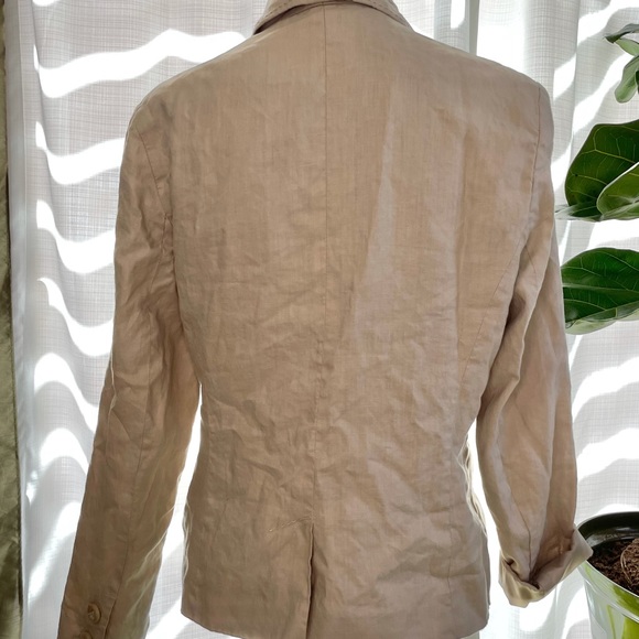 Merona Linen Tan Blazer - Picture 10 of 16